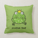 Recherche de prince grenouille coussins Couronne