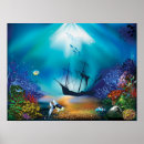 Search for sunken posters Underwater