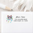 Search for animal paw print return address labels Simple