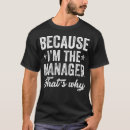 Search for manager tshirts Supervisor