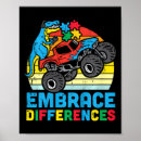 Search for truck kids posters Autism awareness