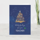 Search for teacher christmas cards Modern