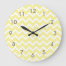 Recherche de zigzag jaune horloges Motif