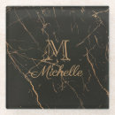 Search for black marble coasters Stylish