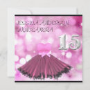 Search for black dress quinceanera invitations Pink