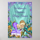 Search for mermaid party posters Mermaid baby shower