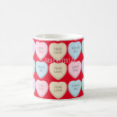 Search for candy hearts mugs Love you