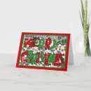 Search for snow sled christmas cards Claus