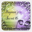 Search for mardi gras masks stickers Birthday