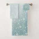 Search for light blue flowers bath towels Pattern