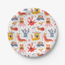 Search for kids halloween plates Monsters