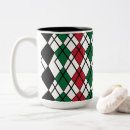 Search for red black green mugs Pattern