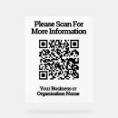 Search for acrylic signs Scan me