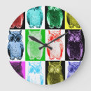 Recherche de rose hibou horloges Moderne