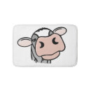 Recherche de vache tapis de bain Blanc