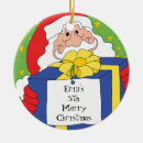 Search for rudolph the red nosed reindeer ornaments Santa claus