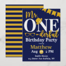 Search for mr one derful invitations Blue
