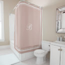 Search for elegant shower curtains Elegant script initial