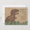Search for 3 rex invitations Tyrannosaurus