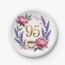 Search for 95th birthday plates Elegant