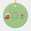 Search for candy cane ornaments Tree