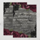 Search for black and grey invitations Botanical