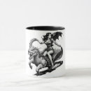 Search for fantasy dragon mugs Vintage