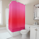Search for ombre shower curtains Red