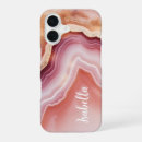 Search for pink agate iphone cases Chic