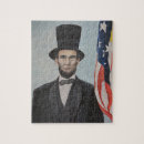 Recherche de abraham lincoln puzzles Président