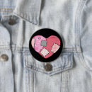 Search for heart broken buttons Pink