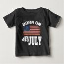Search for 4th of july baby shirts Birthday