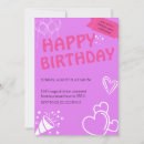 Search for fairy tale birthday invitations Pink floral typography unique