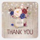 Search for rustic floral thank you stickers Blush