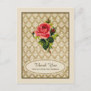 Search for decorative damask postcards Thank you