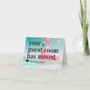 Search for tropical moving announcement cards Change of address