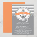Search for peach bridal shower invitations Modern