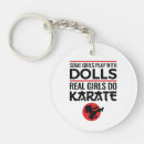 Search for martial arts karate girl keychains Fighting