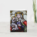 Search for stained glass christmas cards Church