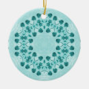 Search for teal ornaments Aqua