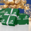 Search for irish wrapping paper Patricks