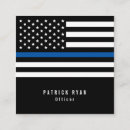 Recherche de officier de police cartes visite Moderne