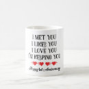Search for first anniversary mugs Husband