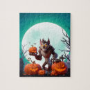 Search for halloween puzzles Werewolf
