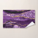Search for gold glitter bath towels Purple