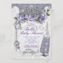 Search for bling baby shower invitations For her