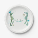 Search for seahorse paper plates Tropical