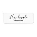 Search for handmade craft return address labels Customer