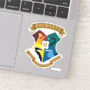 Search for hogwarts stickers House crest