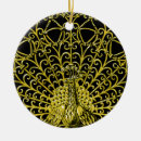 Search for art nouveau deco ornaments Peacock